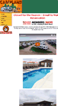 Mobile Screenshot of camplandrvresort.com